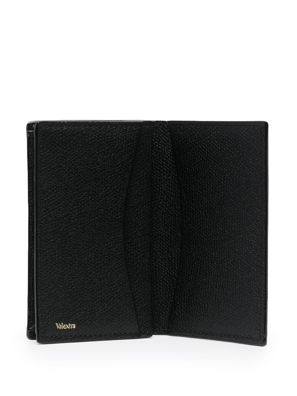 textured leather wallet - 3