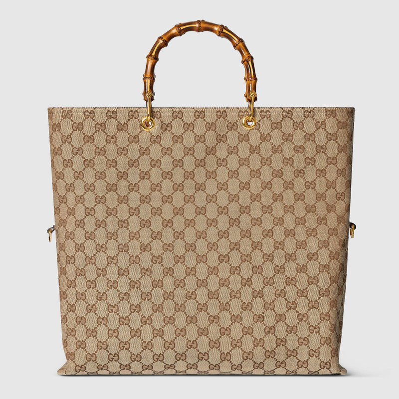 Bamboo large reversible tote bag 8