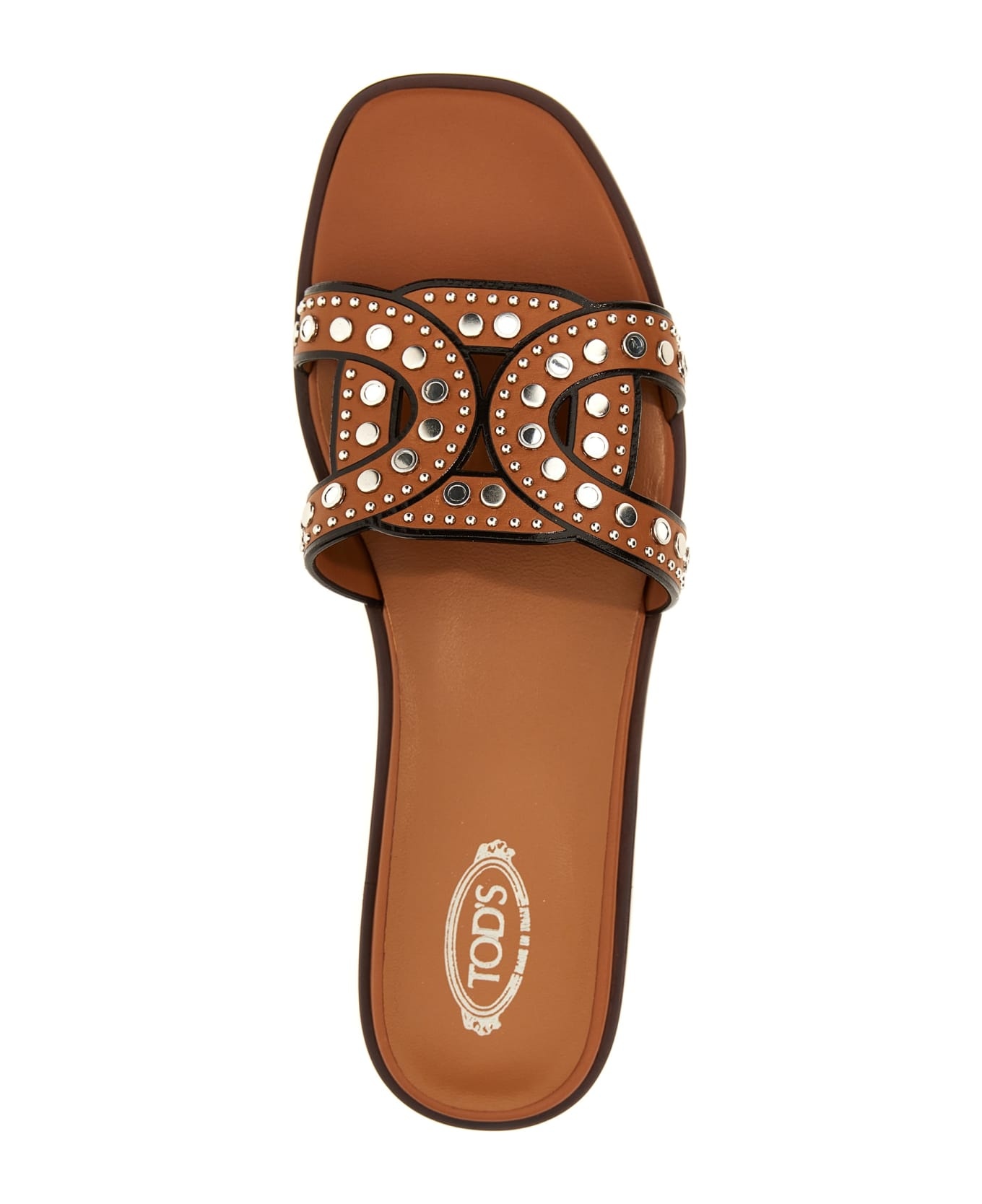 Maxi Catena Leather Sandals - 4