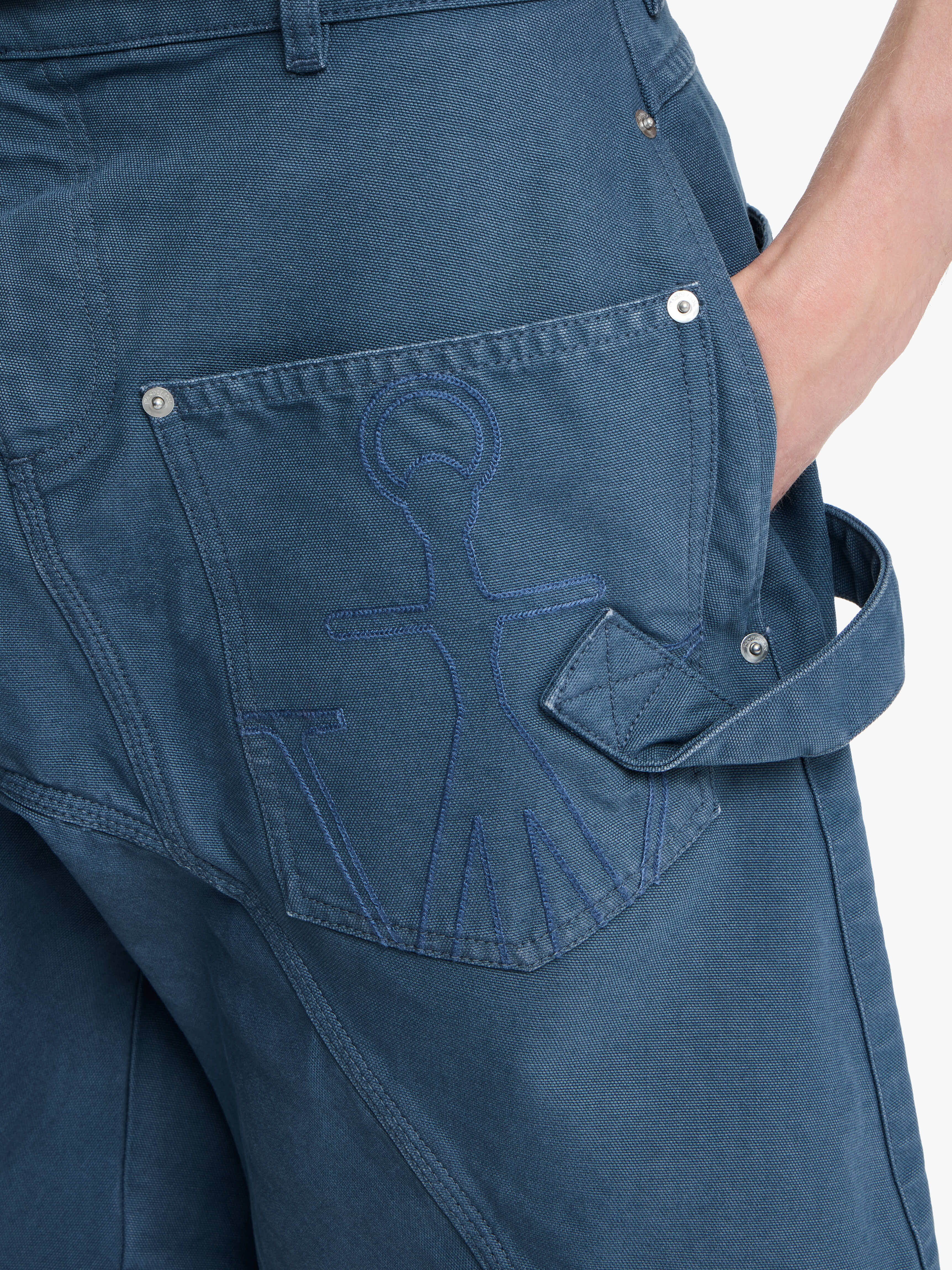 TWISTED WORKWEAR SHORTS - 4