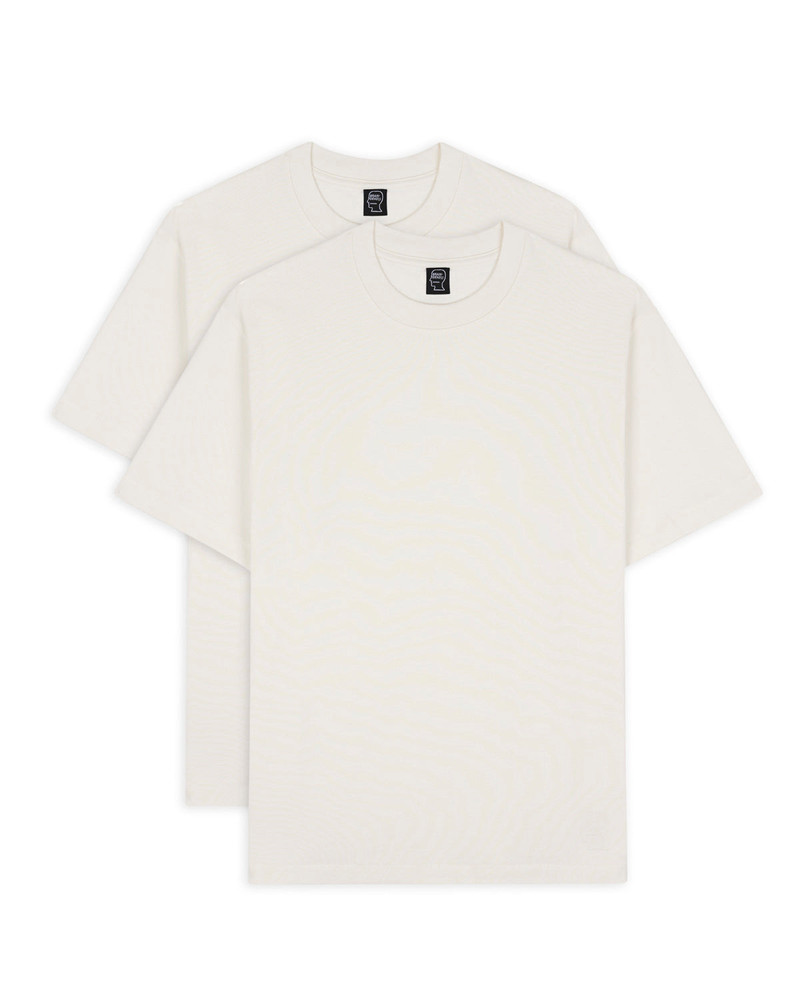 2 Pack Easy T-Shirts - Natural 2