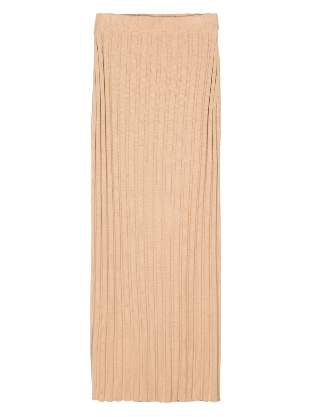 Nougat knitted skirt - 2