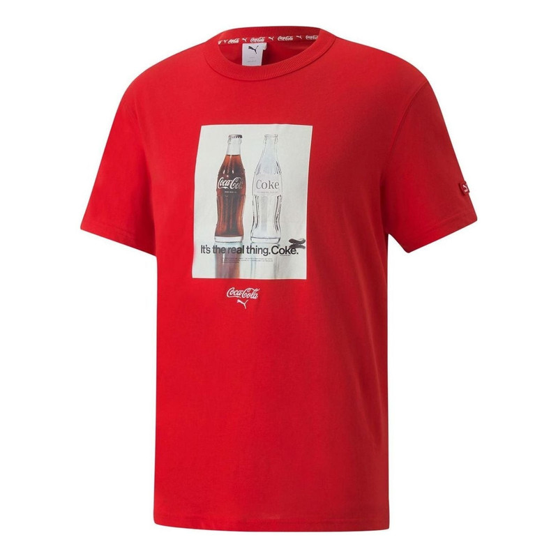 PUMA X Coca Cola Relaxed Tee 'Red' 536159-94 - 1