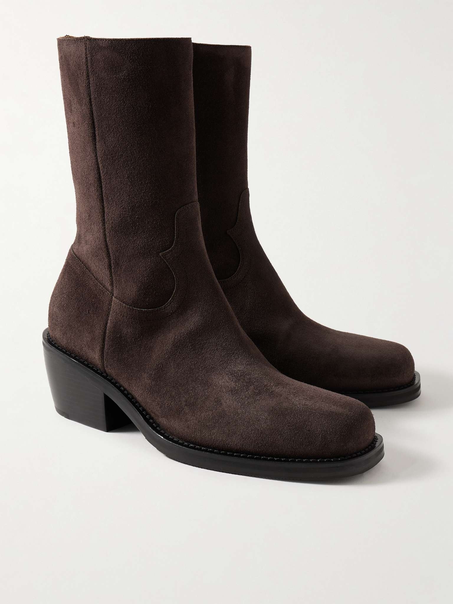 Suede Boots - 4