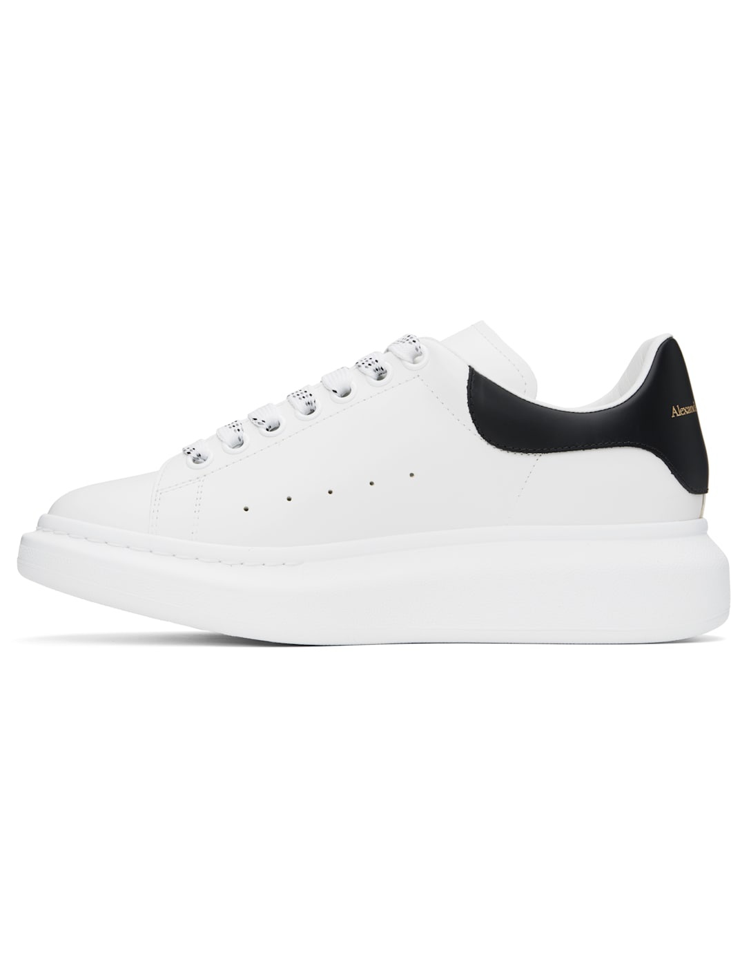 White & Black Oversized Sneakers - 3