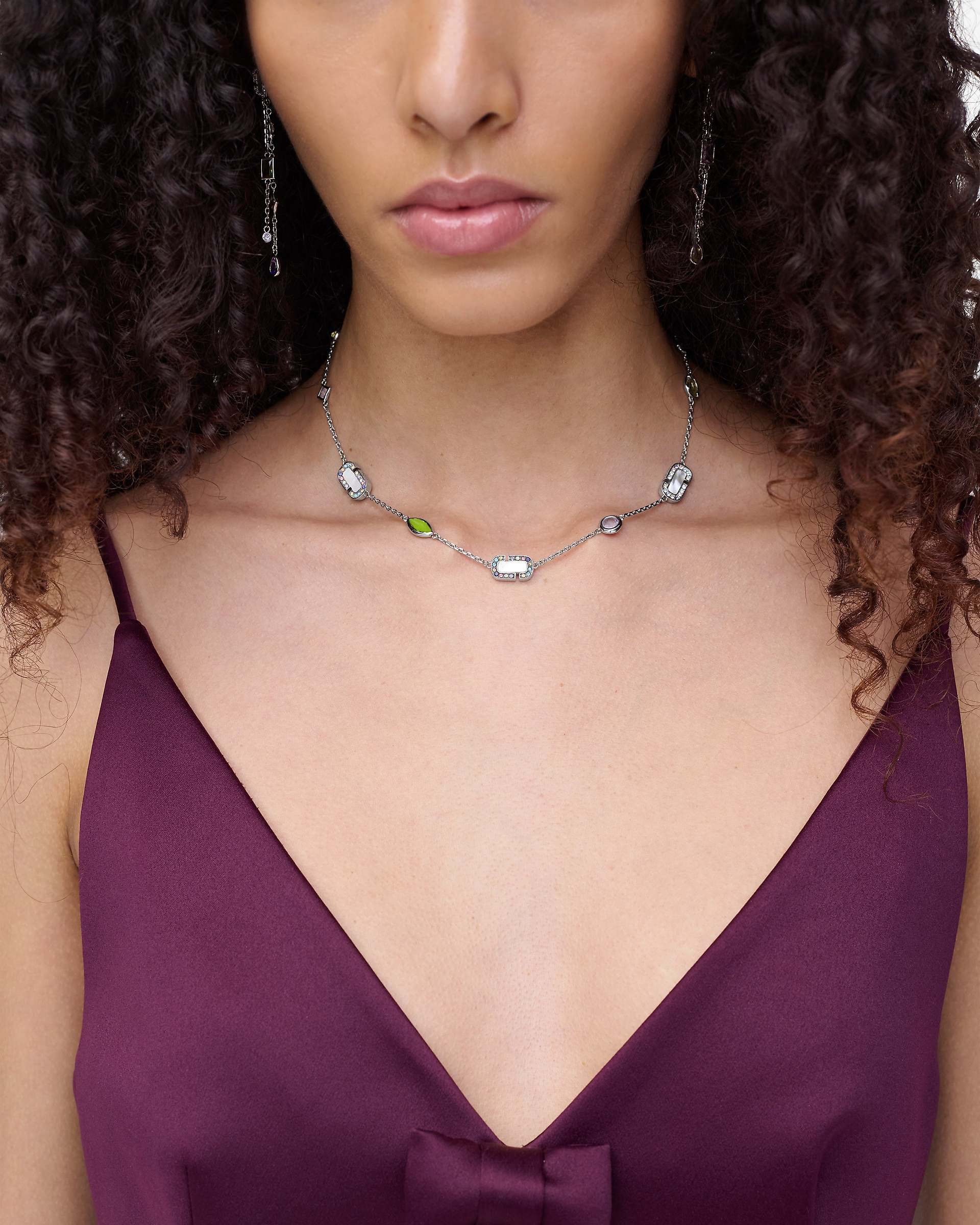 THE J MARC LUXE GEM STATION NECKLACE - 2