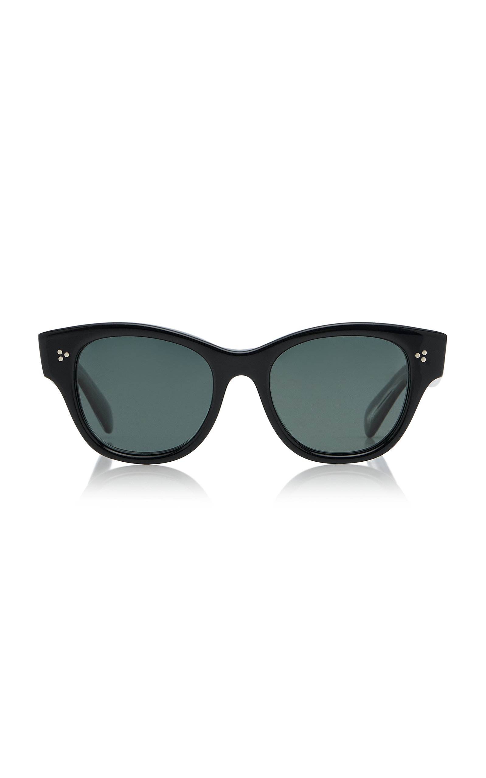Eadie Square-Frame Acetate Sunglasses black - 1