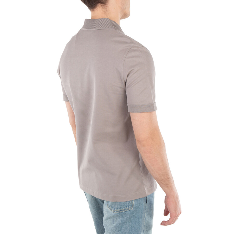 Ferragamo Short Sleeved Zip Up Polo Shirt - 4