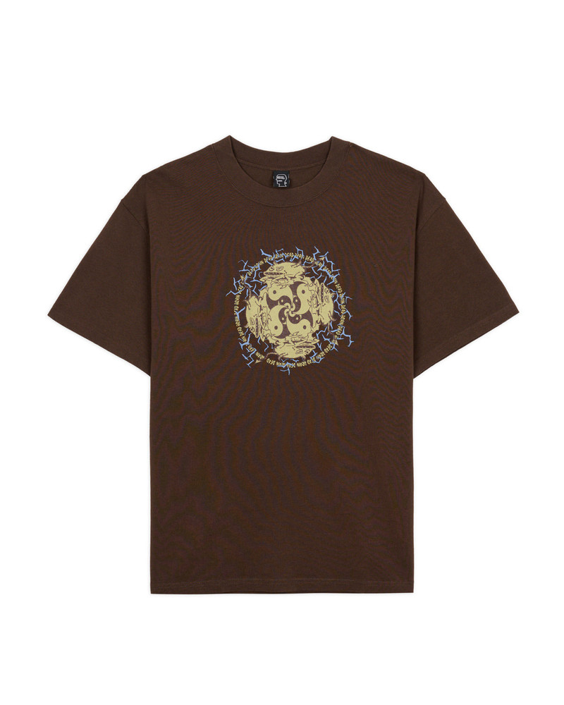 Yin Yang Run T-shirt - Brown 1