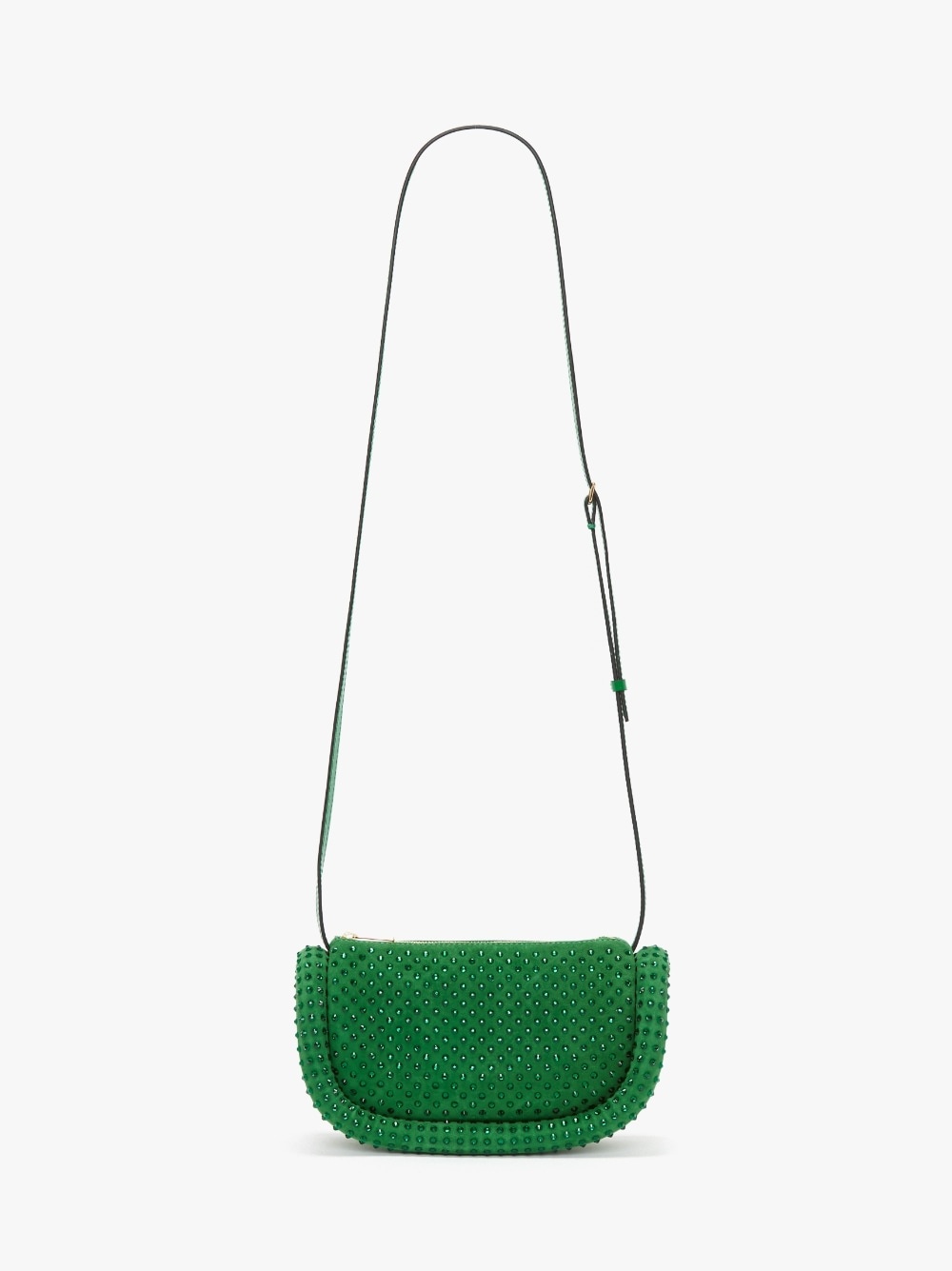 BUMPER-12 LEATHER CROSSBODY BAG WITH CRYSTAL - 5