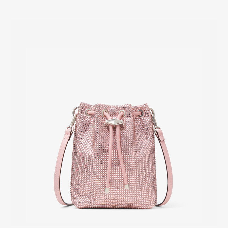 Cinch Mini
Rose Satin Crystal Mini Bag 1