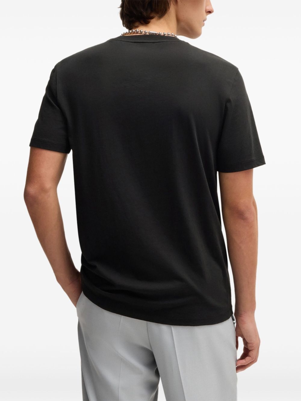 logo-print T-shirt - 4