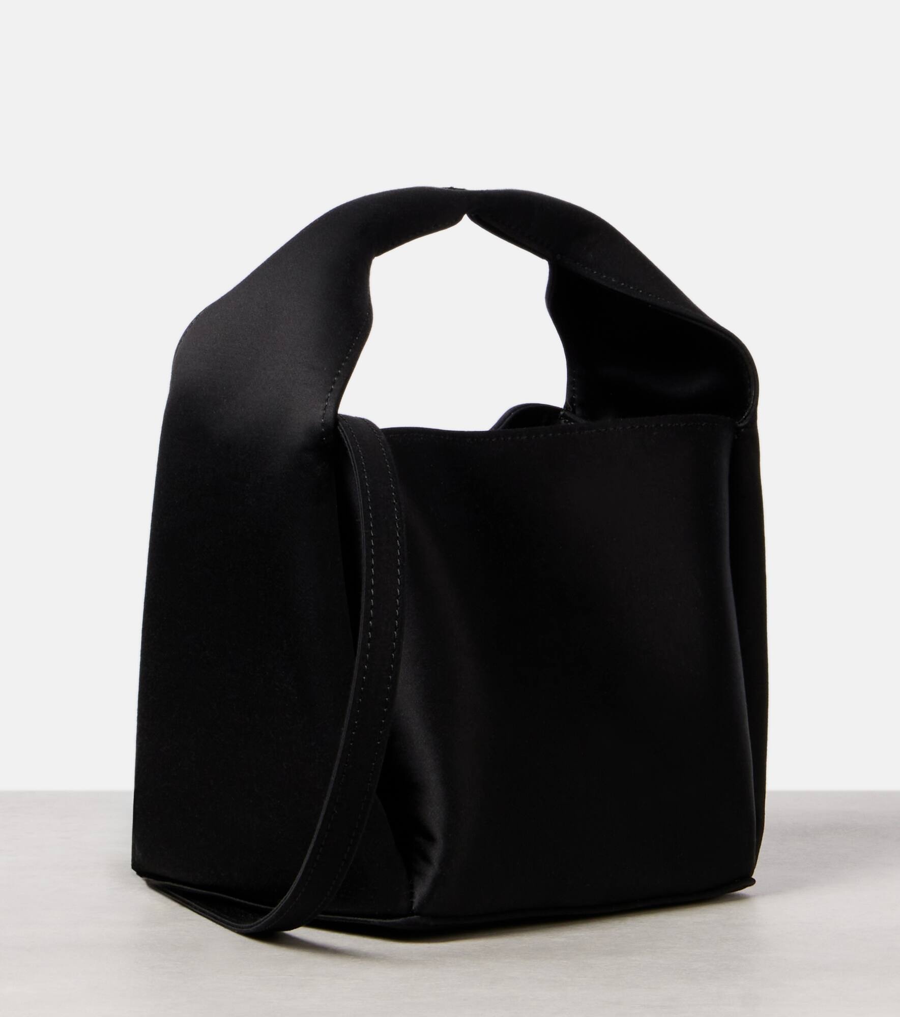 Petite satin tote bag - 4