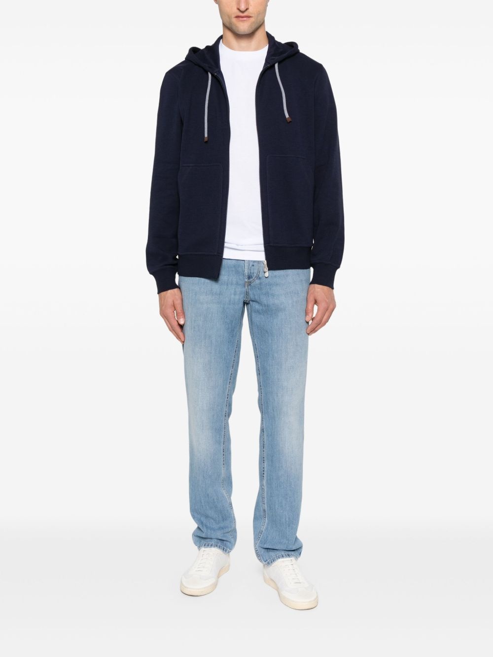 logo-patch jeans - 2