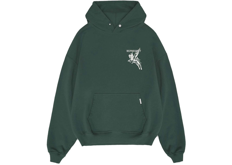 REPRESENT Represent Mascot Hoodie Forest Green outlook