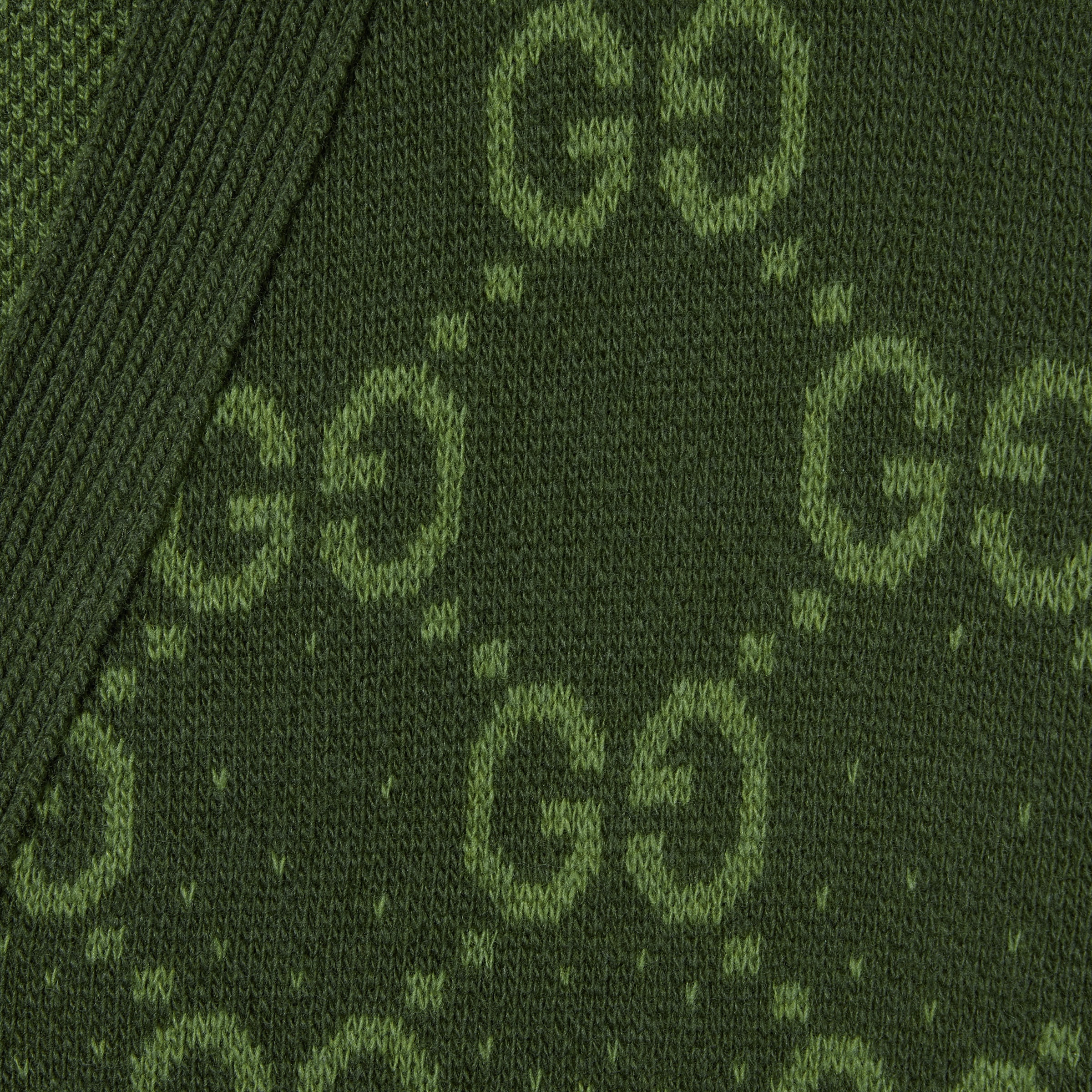 GG wool jacquard cardigan - 6