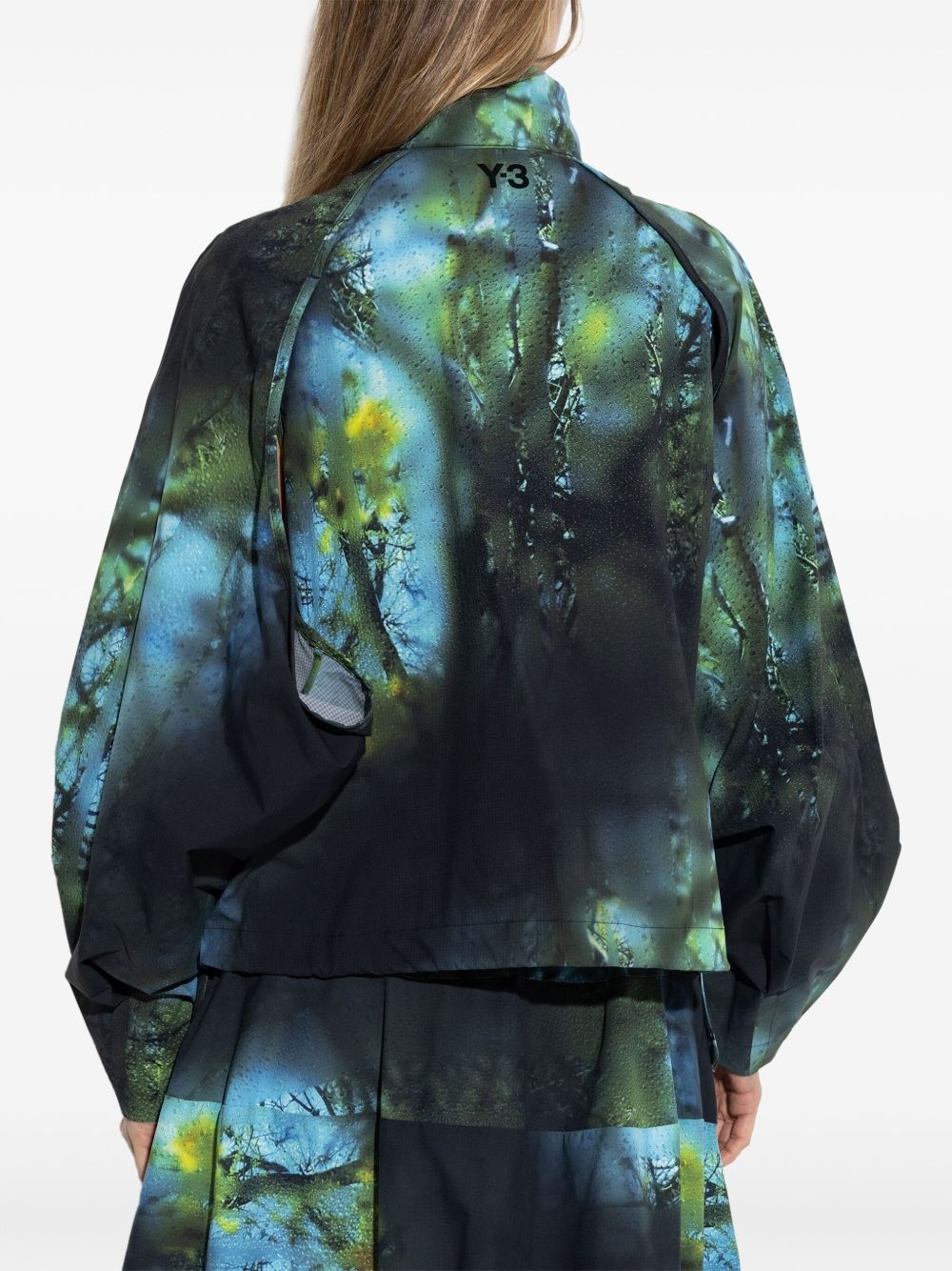 graphic-print jacket - 4