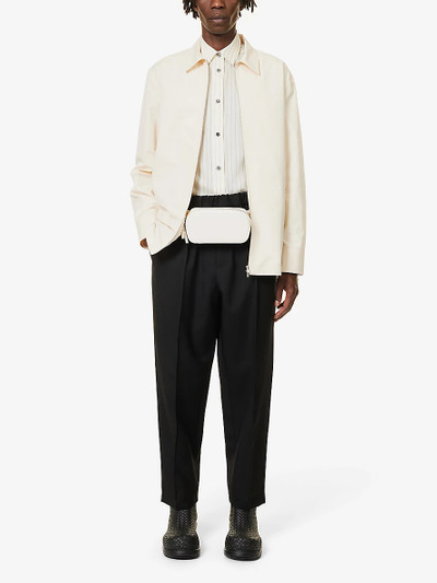 Jil Sander Regular-fit zip-fastening cotton shirt outlook
