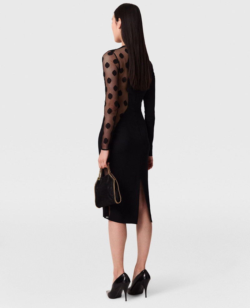 Long-Sleeve Polka Dot Miracle Dress 4