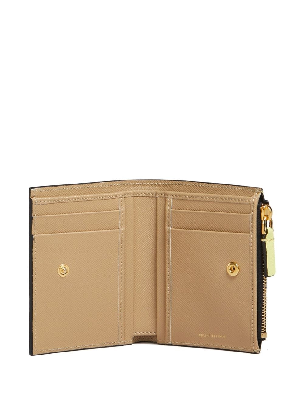 colour-block bi-fold leather wallet - 3