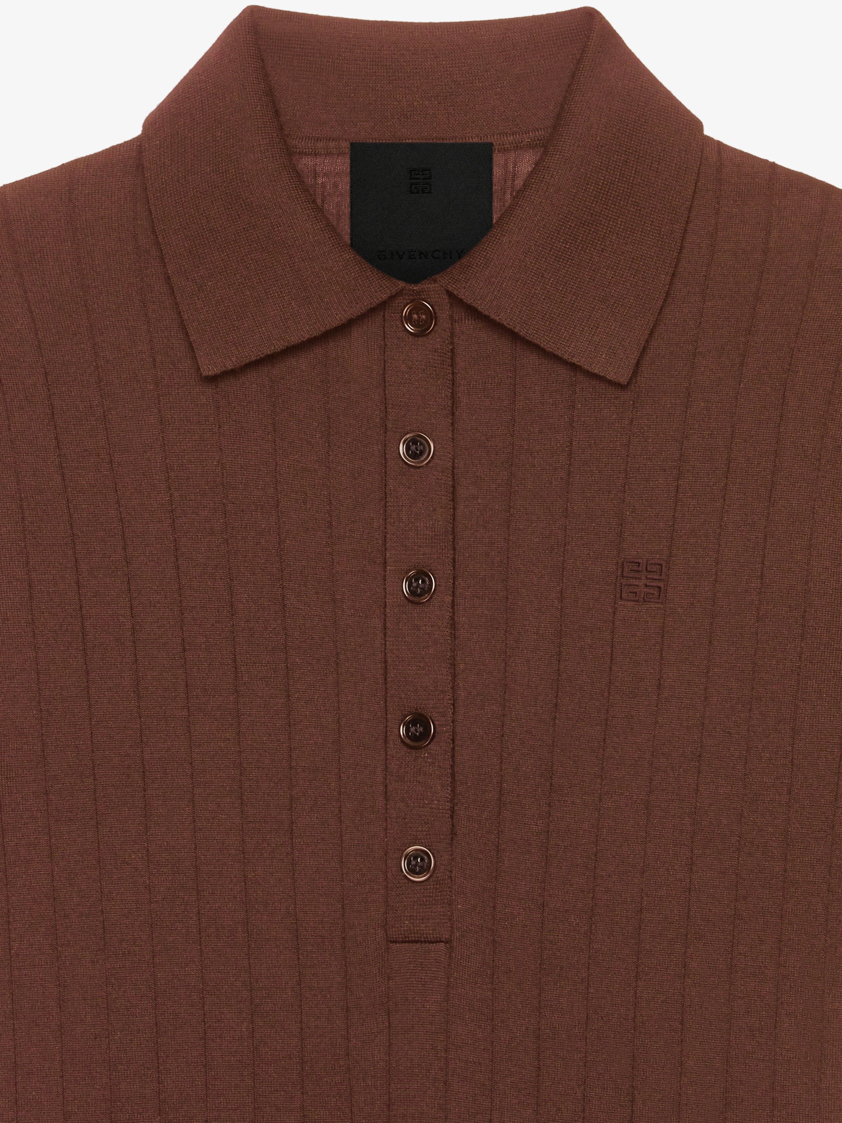 POLO SWEATER IN WOOL - 5