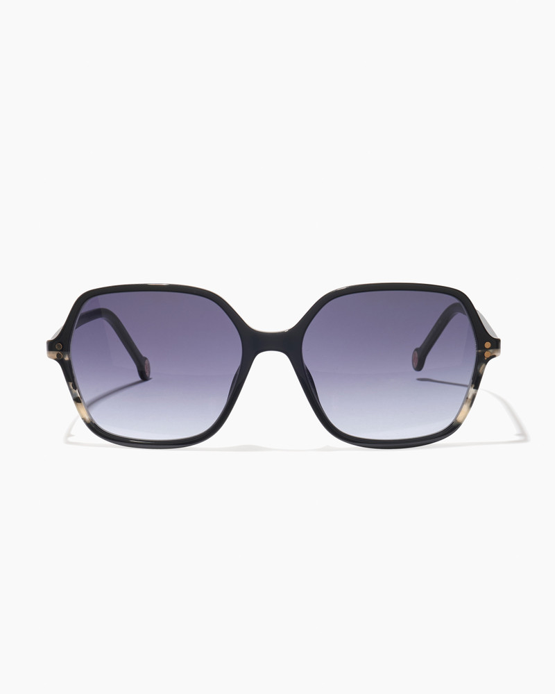 Oversized Oval Sunglasses With Contrast Frames 1