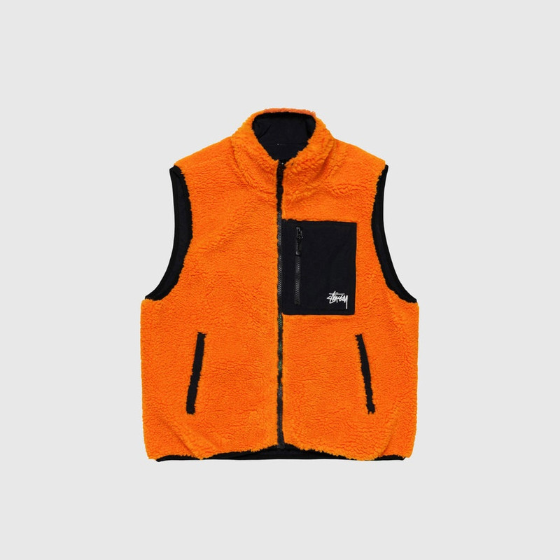 Stüssy SHERPA REVERSIBLE VEST outlook