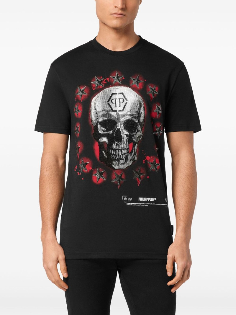 skull-print T-shirt 3