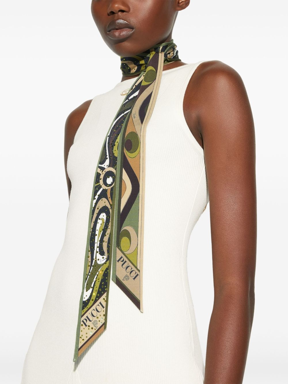 mix-print scarf - 4