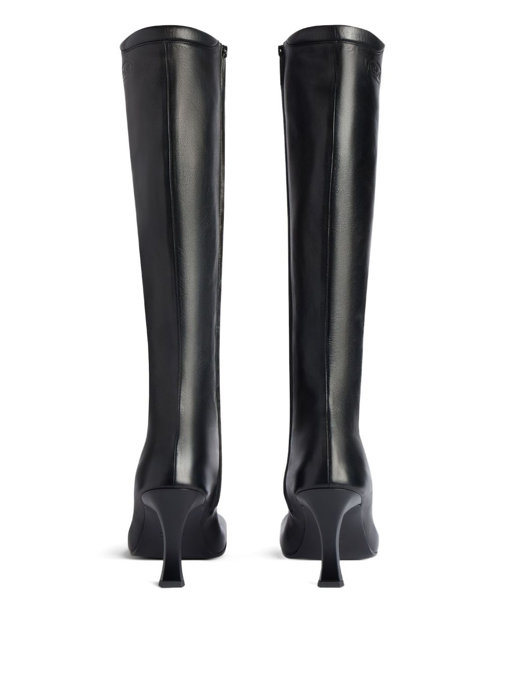 x Scholl 80mm square-toe boots - 4