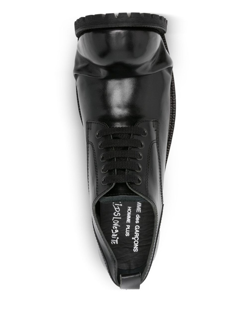asymmetric lace-up shoes 4