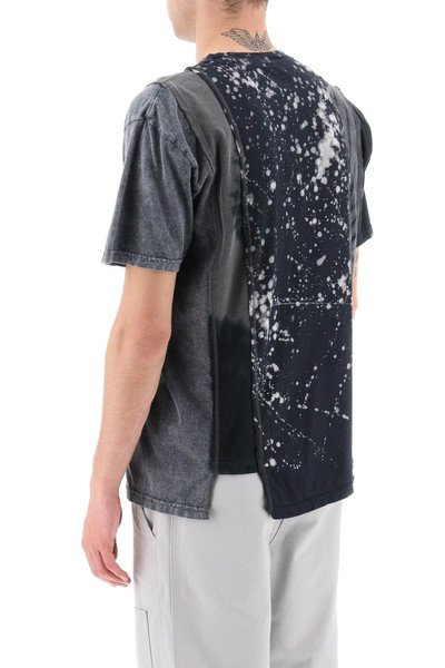 NEEDLES '6 Cuts Hoody' Patchwork T Shirt outlook