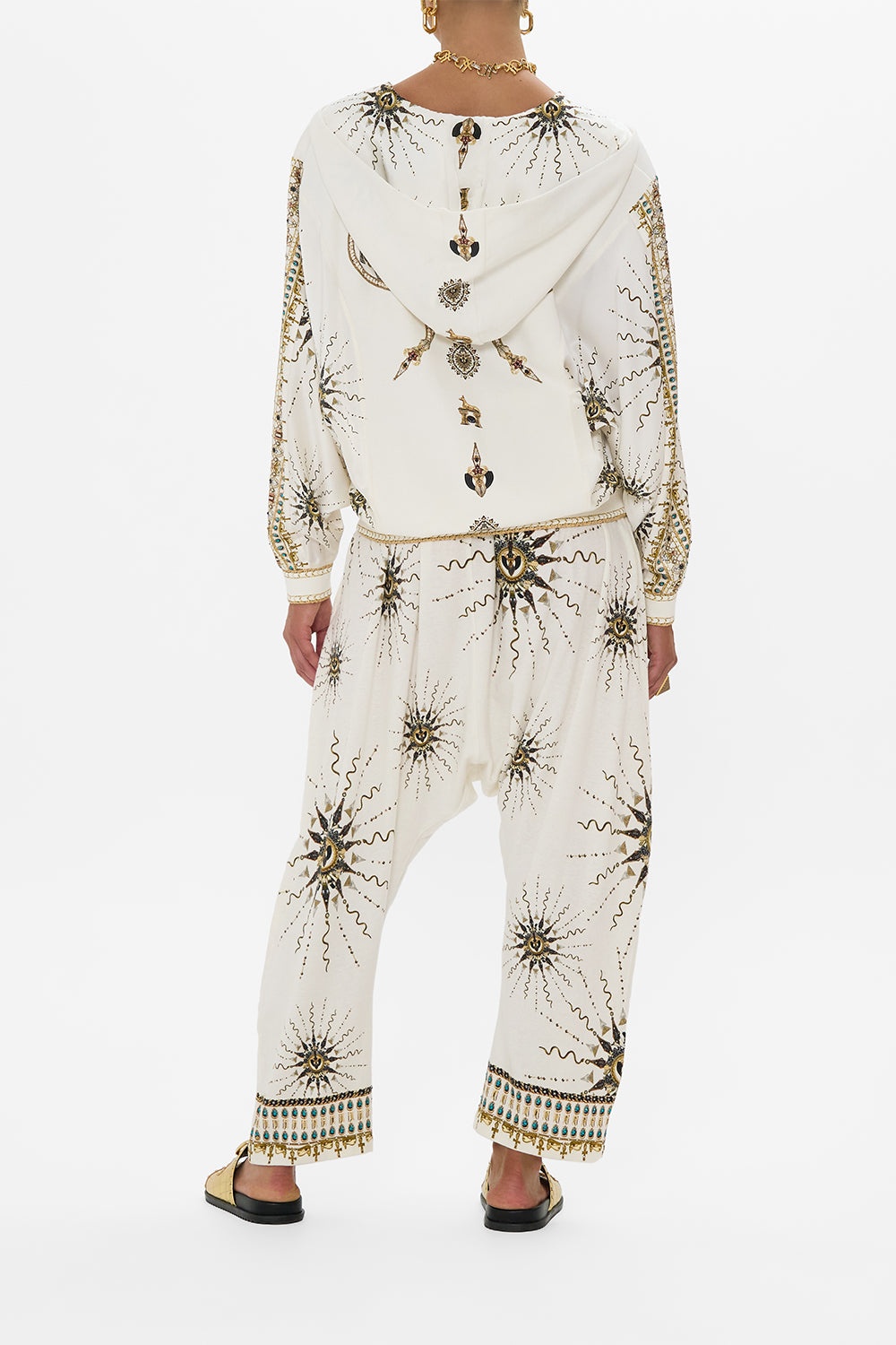 SILK MIX JERSEY ZIP FRONT SWEATER - 3