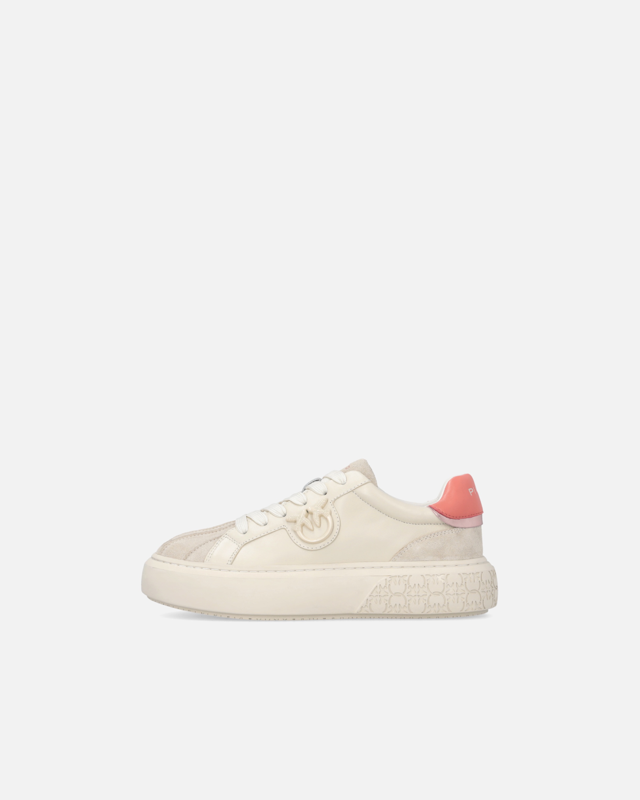 SNEAKERS WITH PLATFORM SOLE AND COLORED HEEL - 5