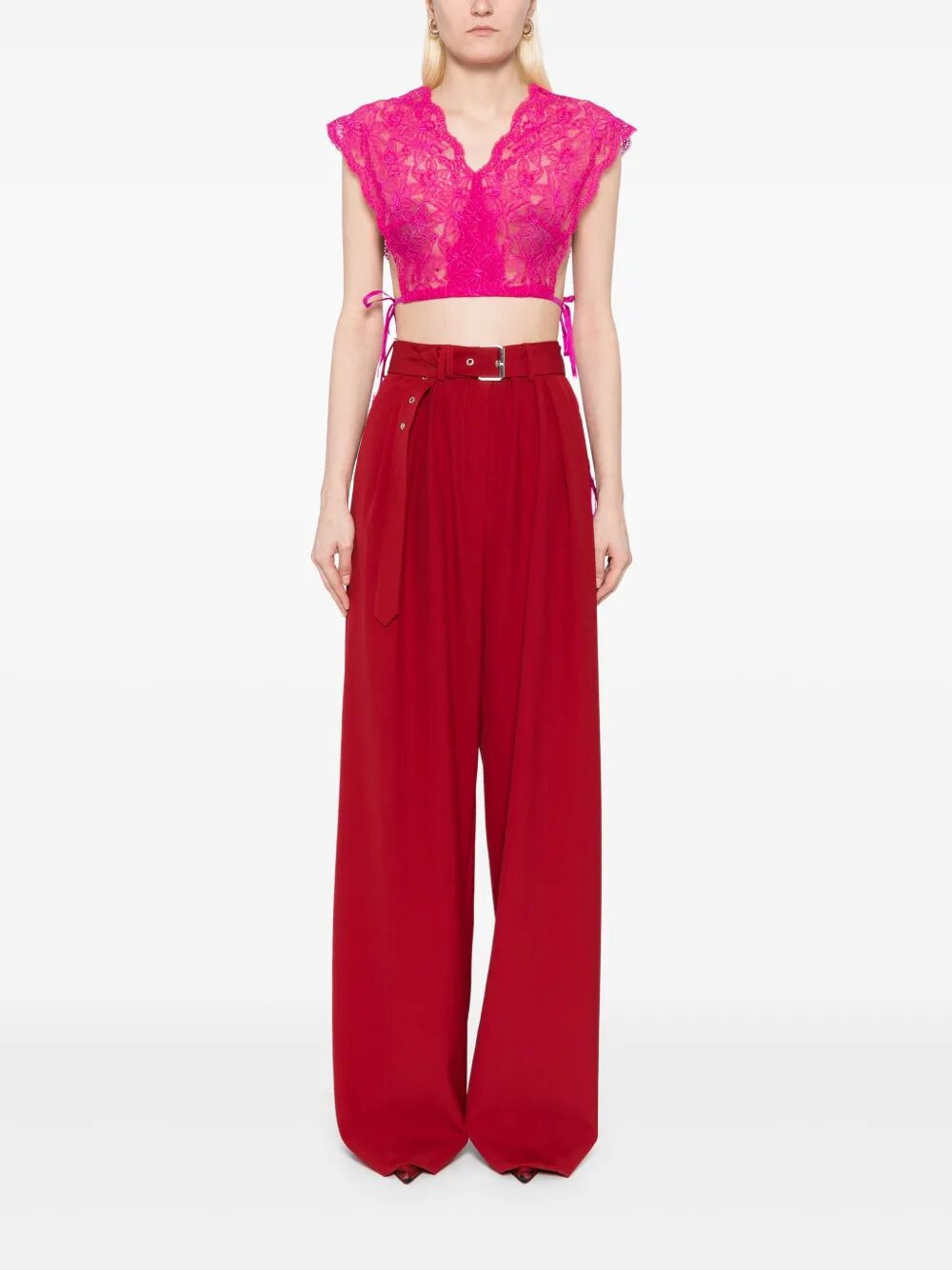 Dries Van Noten Women Peaches Bis Trousers - 6