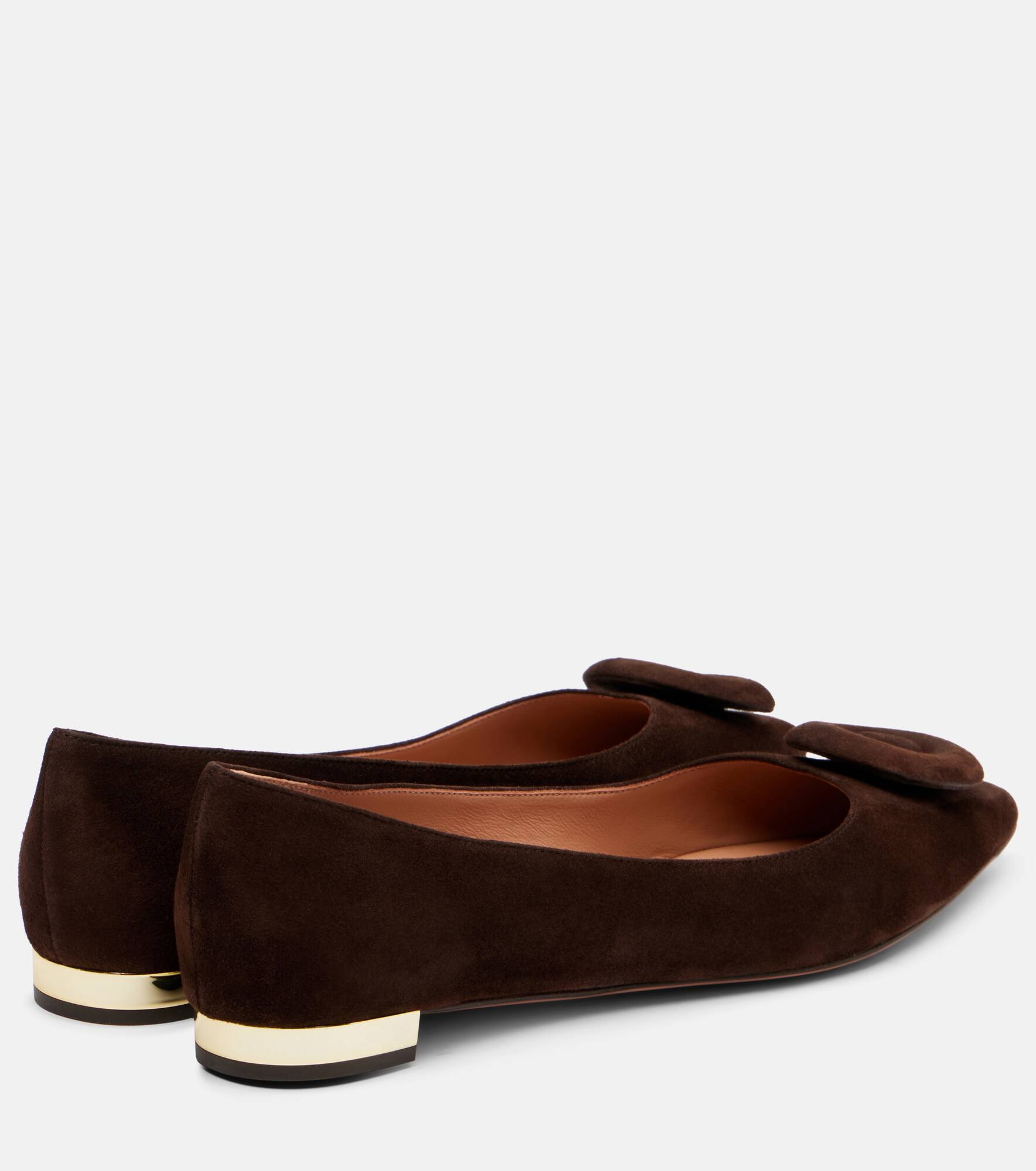 Hoop suede ballet flats - 2