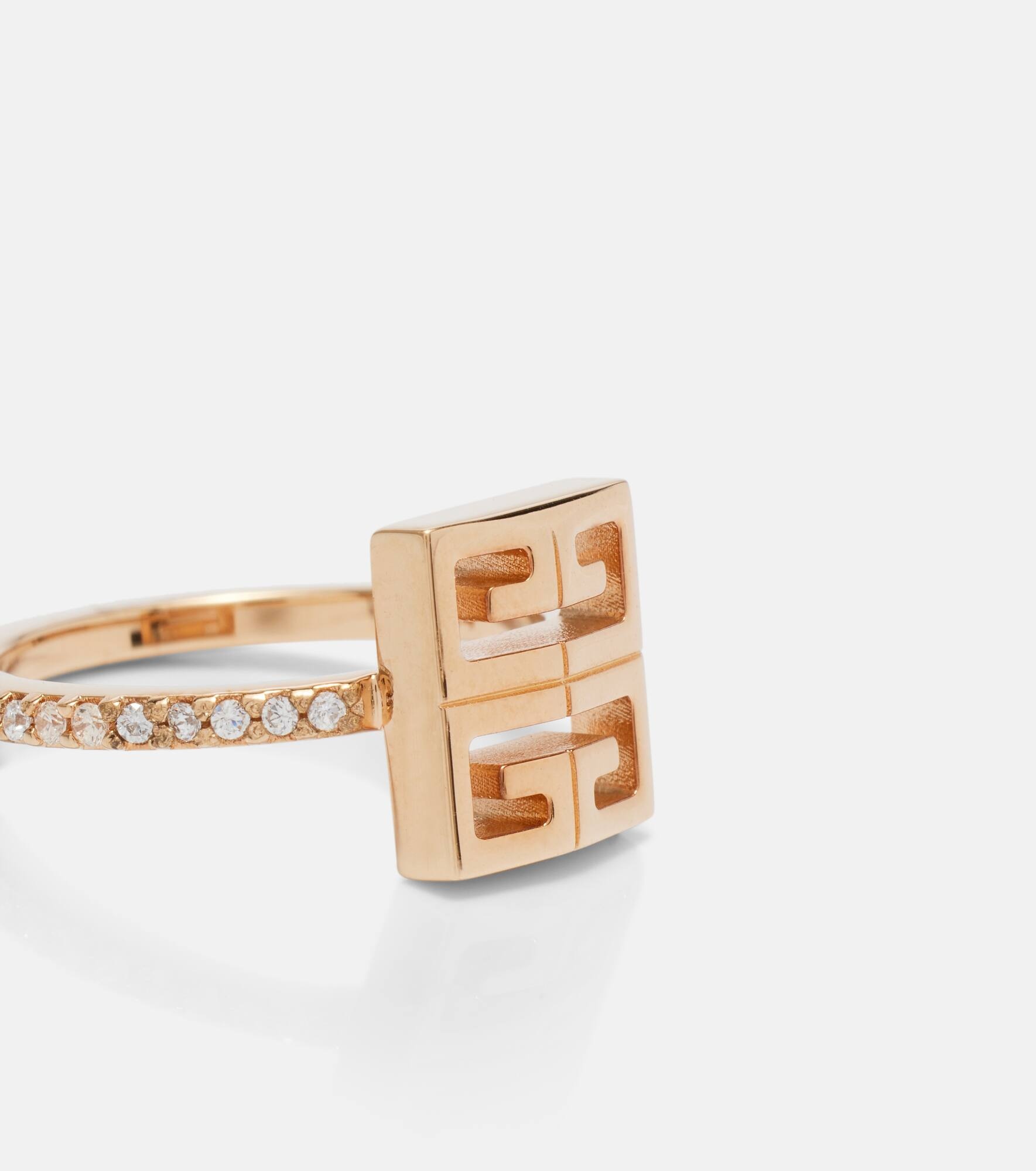 4G Swarovski®-embellished ring - 2