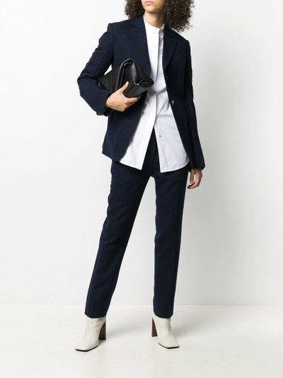 Jil Sander single-breasted fitted blazer outlook