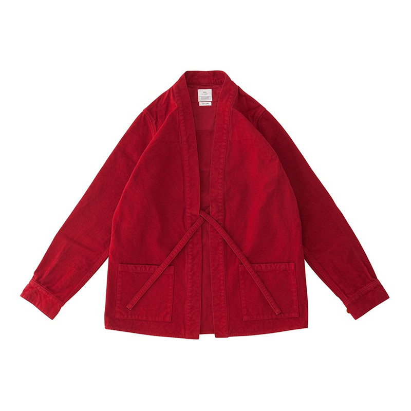 LHAMO SHIRT LONG W (DESI COTTON) RED 1
