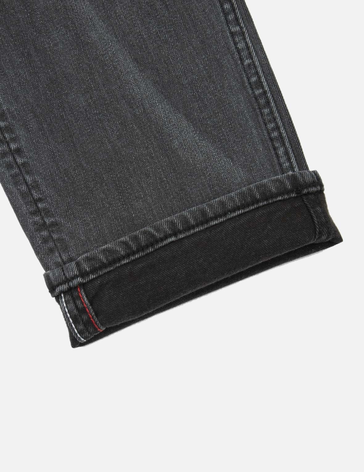 Washed Retro Ribbon Seagull Print Carrot Fit Jeans #2017 - 11