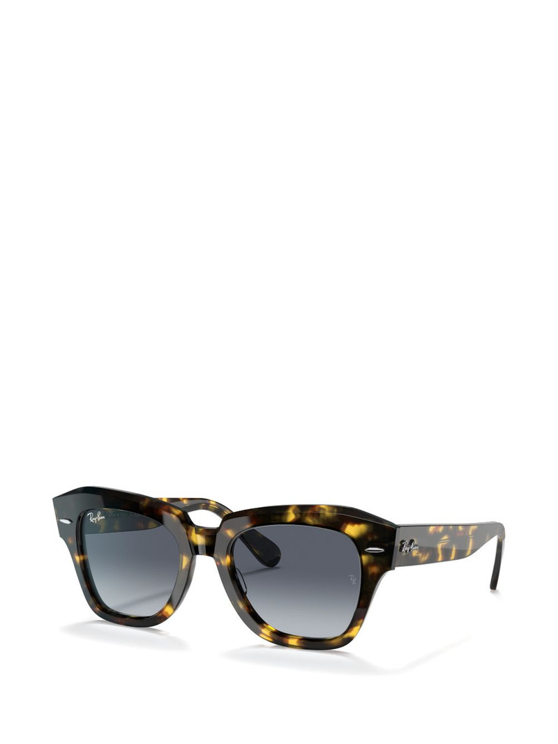 Ray-Ban State Street Fleck geometric sunglasses outlook