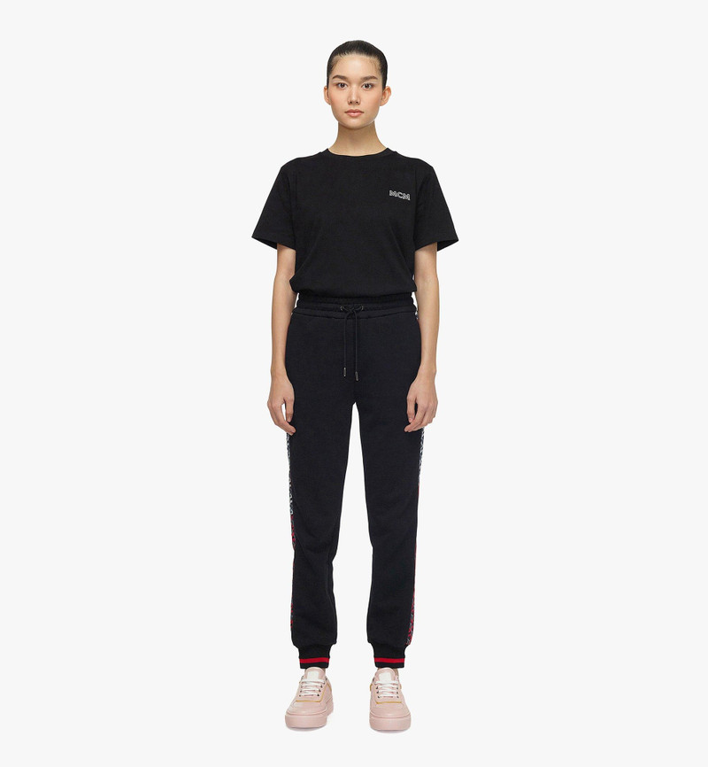 MCM Women’s Cubic Monogram Sweatpants in Organic Cotton outlook