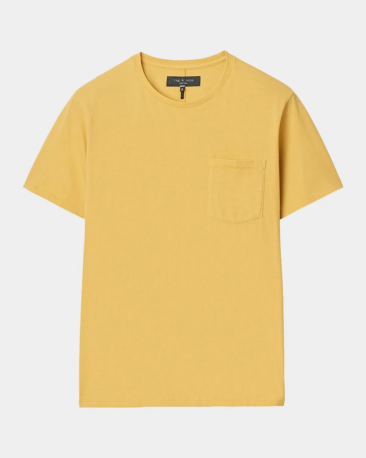 Men's Cotton Garment-Dyed Pocket T-Shirt - 1