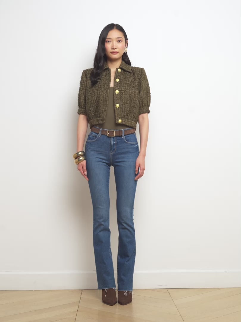 Cove Cropped Tweed Jacket - 7