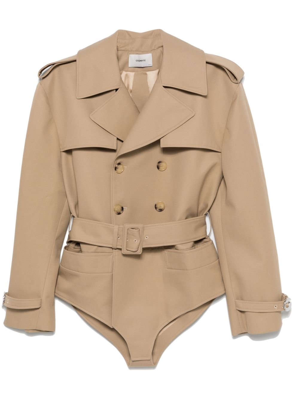 belted jacket - 1