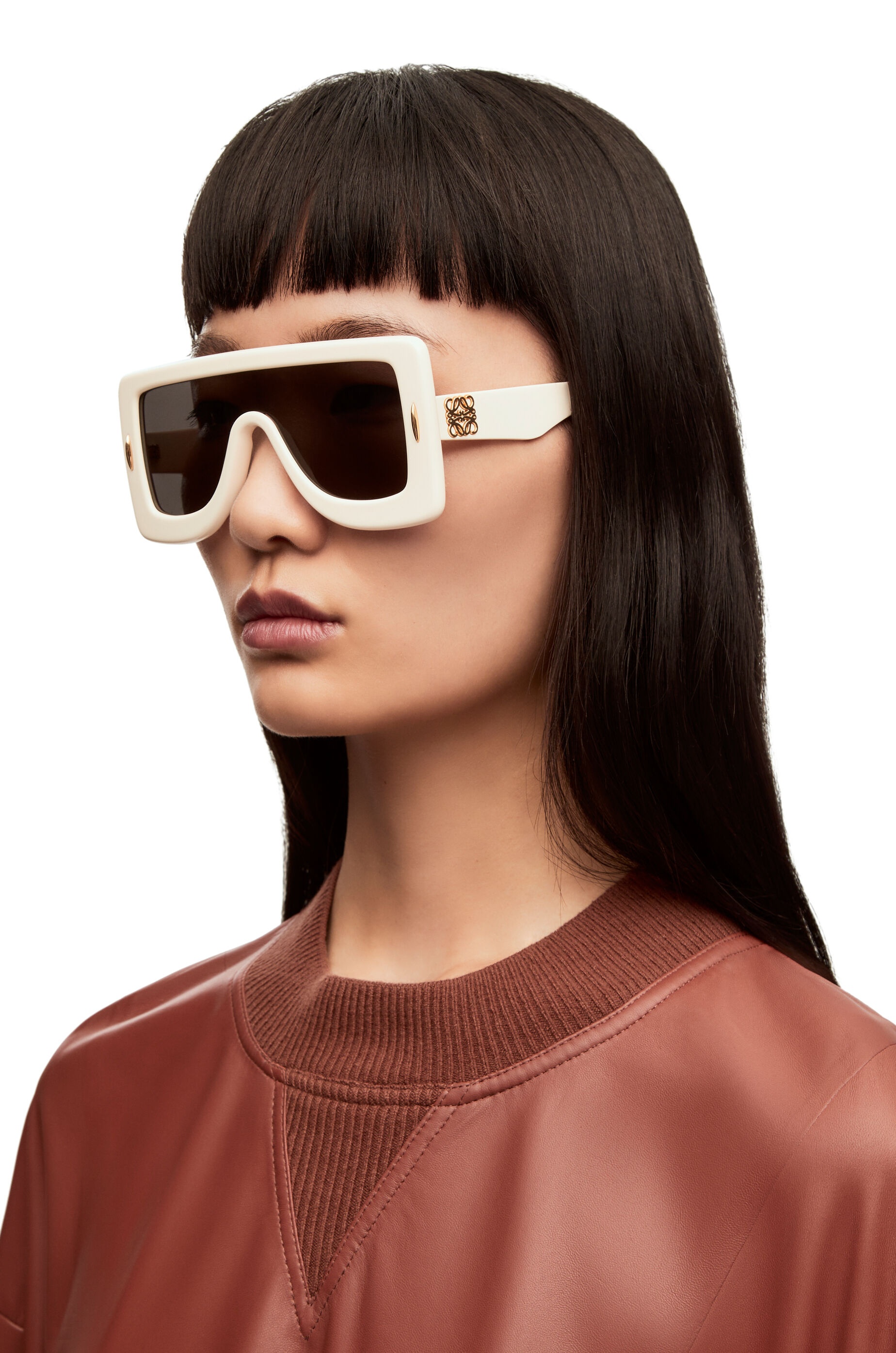 Anagram mask sunglasses in acetate - 2