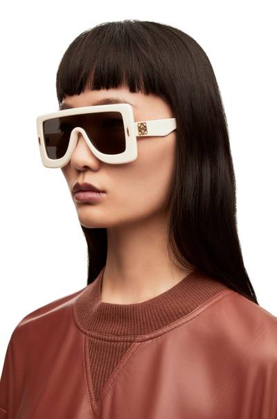 Loewe Anagram mask sunglasses in acetate outlook