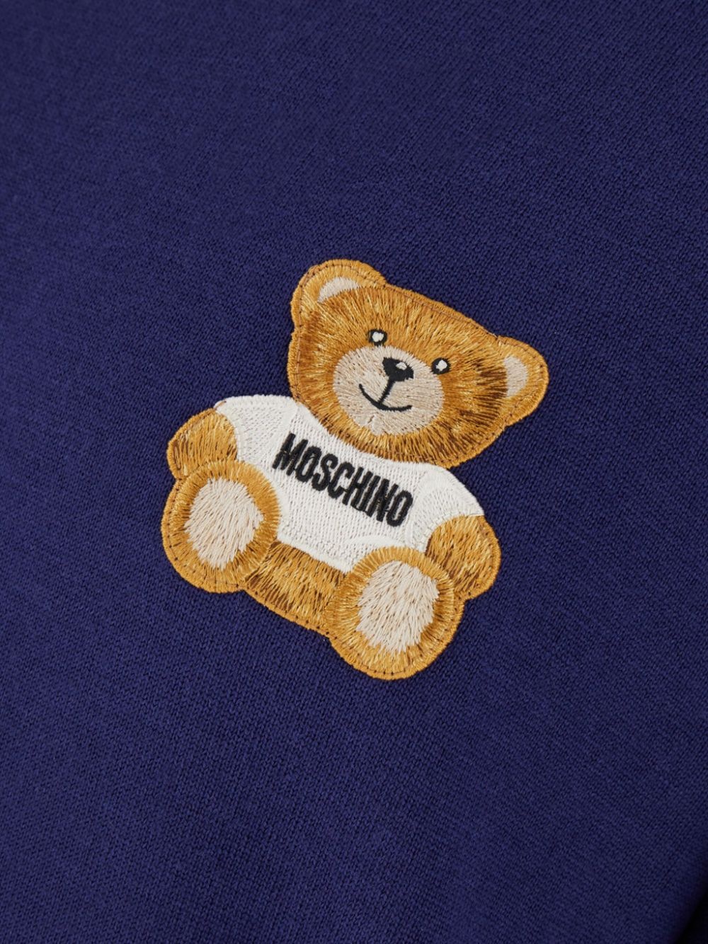 Teddy Bear-appliqué jumper - 3