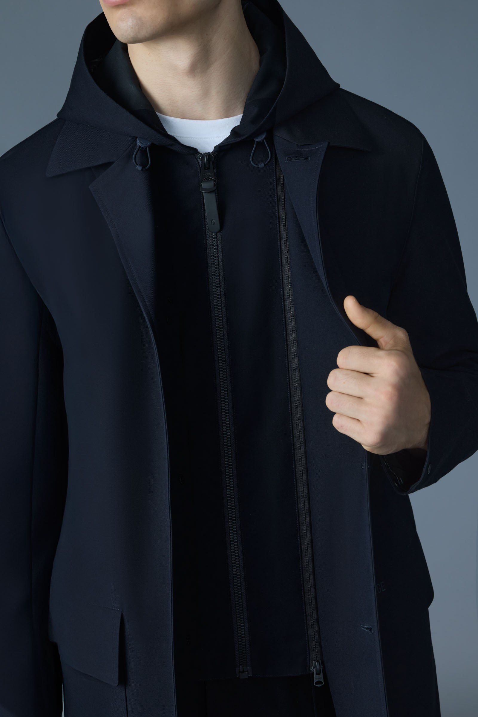 MATHIAS 3-in-1 Balmacaan Coat with Removable Down Liner - 5