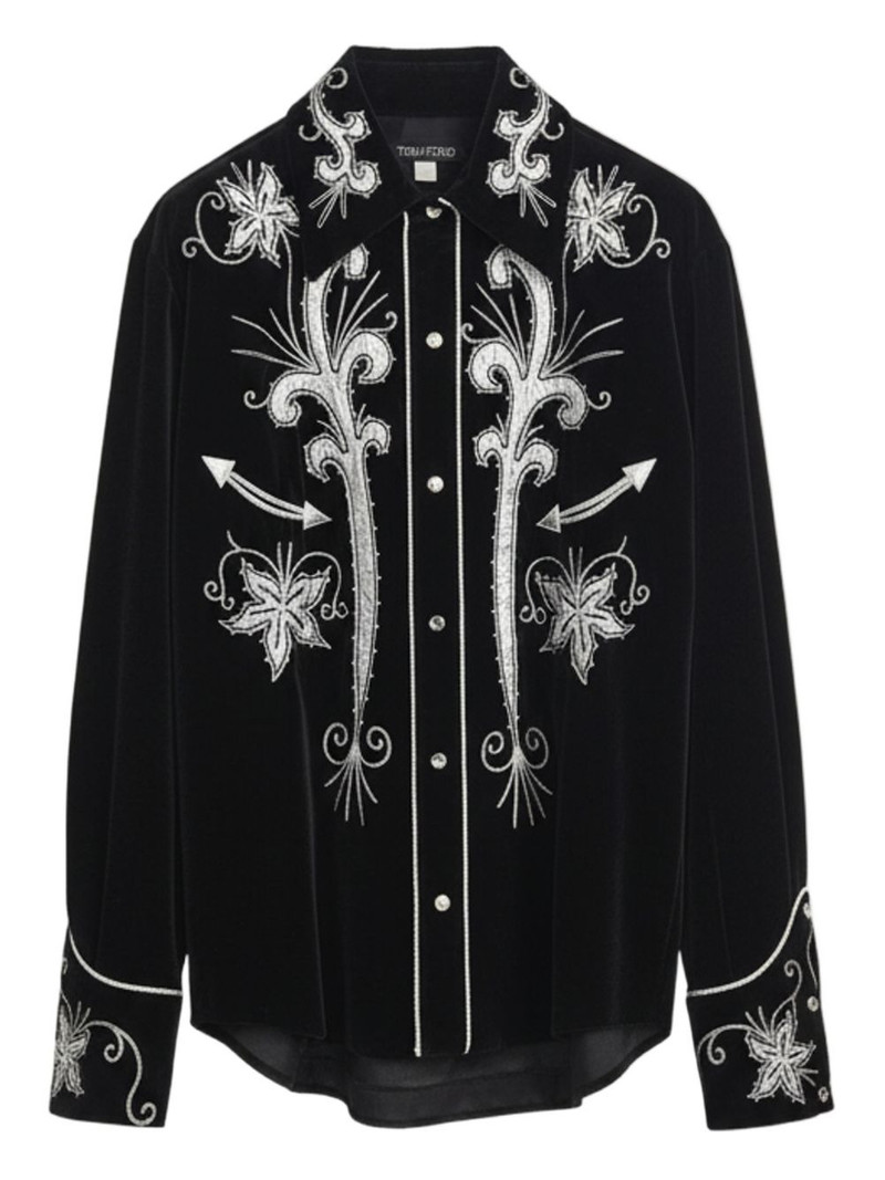 velvet shirt 1